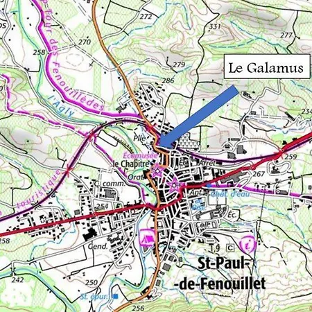 Gasthof Maison D'hotes Le Galamus Saint-Paul-de-Fenouillet